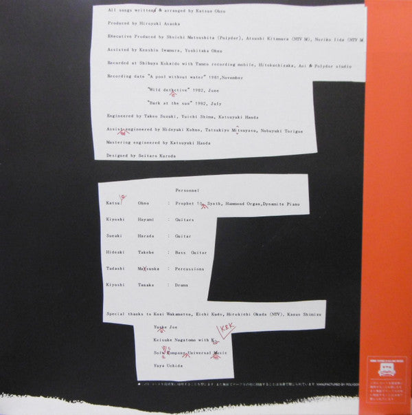 Release: Unknown Release-Vinyl-Japan-1982-23MX3086-11834244