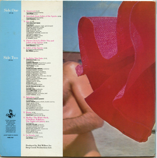 Release: Amarcord Nino Rota-Vinyl-Canada-1981-HNBL 9301-17171245