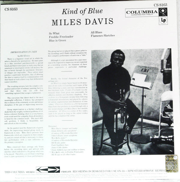 Release: Kind Of Blue-Vinyl-Japan-2016-CS 8163, CS 8163-13884751