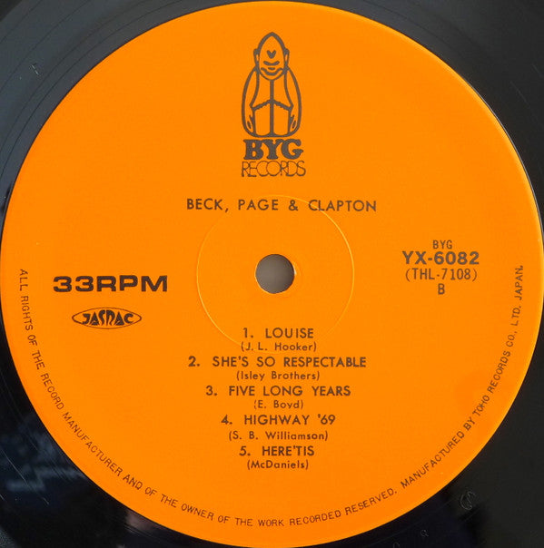 Beck, Page & Clapton