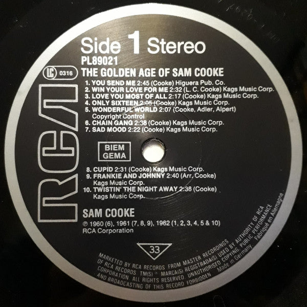 The Golden Age Of Sam Cooke