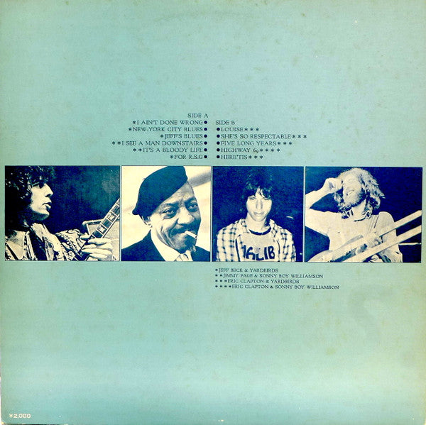 Beck, Page & Clapton