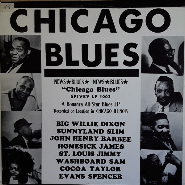 Release: Chicago Blues-Vinyl-US-None-LP 1003, LP-1003-17881393