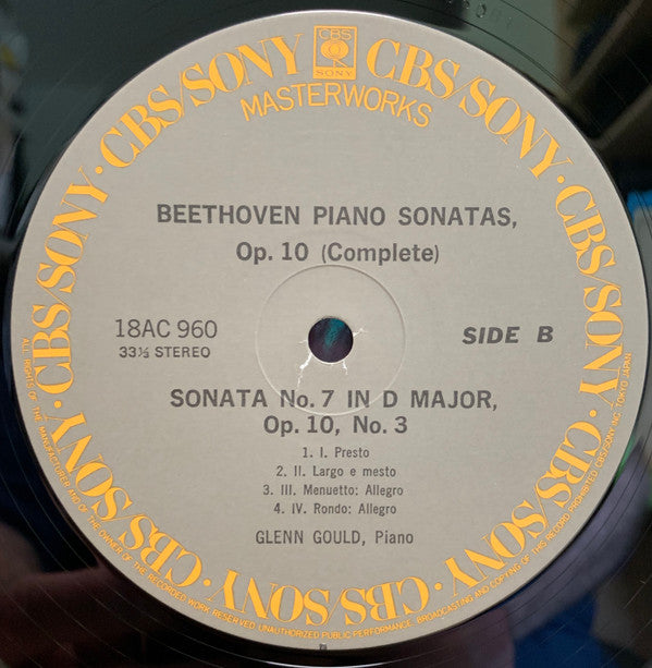 Beethoven: Piano Sonatas Op. 10 (Complete)