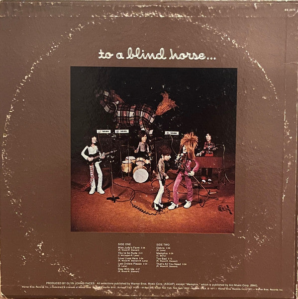 A Nod Is As Good As A Wink...To A Blind Horse