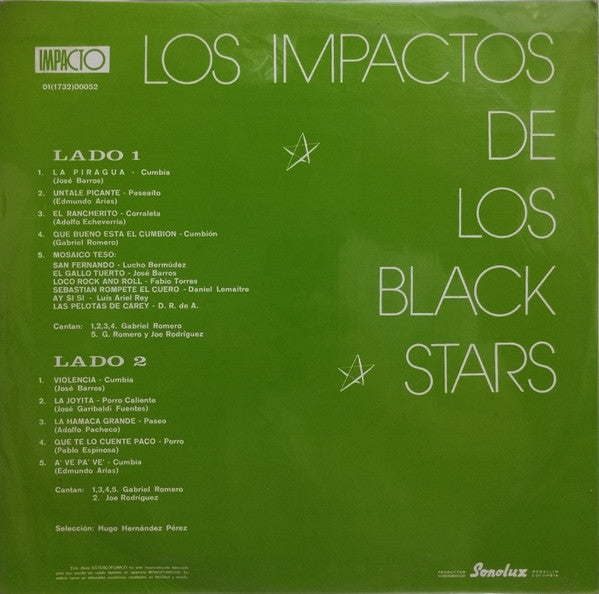 Master Release: Los Impactos De Los Black Stars by Los Black Stars