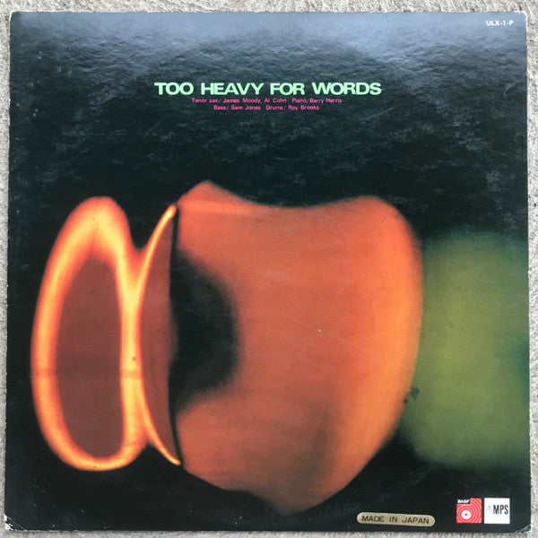 Release: Too Heavy For Words-Vinyl-Japan-None-ULX-1-P, ULX-1-P-21228733