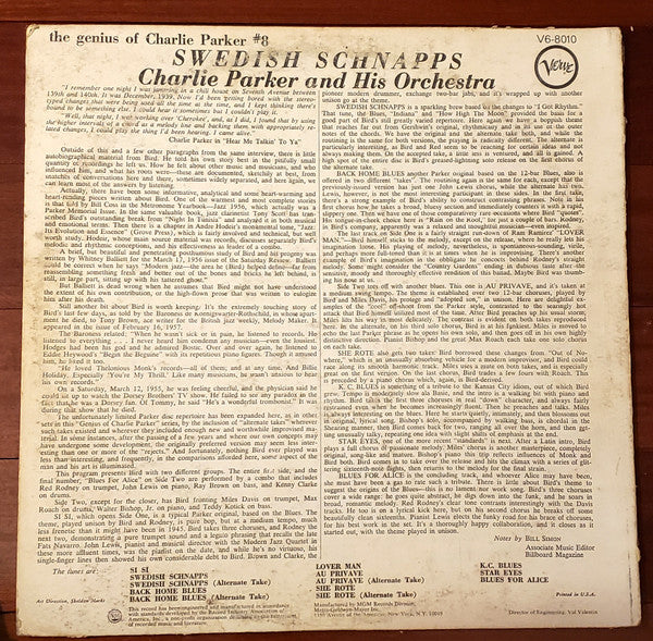 Release: Swedish Schnapps-Vinyl-US-None-V6-8010-14573783