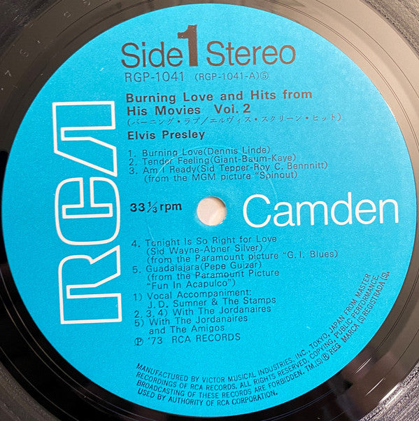 Burning Love And Hits From His Movies Vol. 2 = バーニング・ラブ