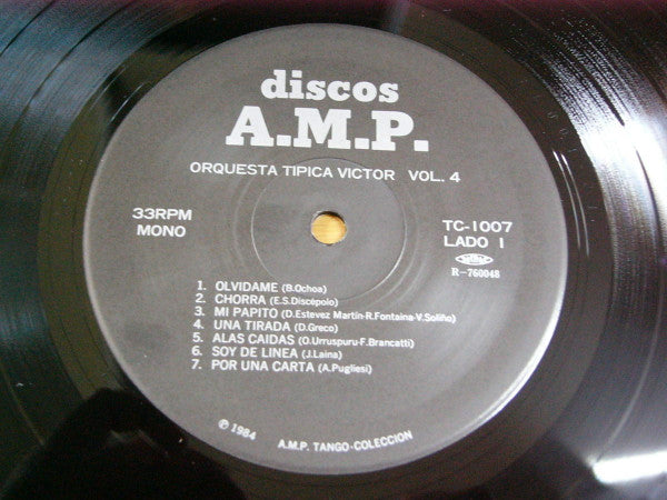 Engominado Orquesta Típica Victor Vol.4