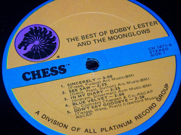 The Best Of Bobby Lester And The Moonglows