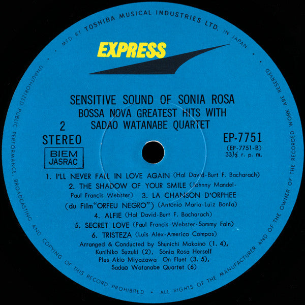 Sensitive Sound Of Sonia Rosa