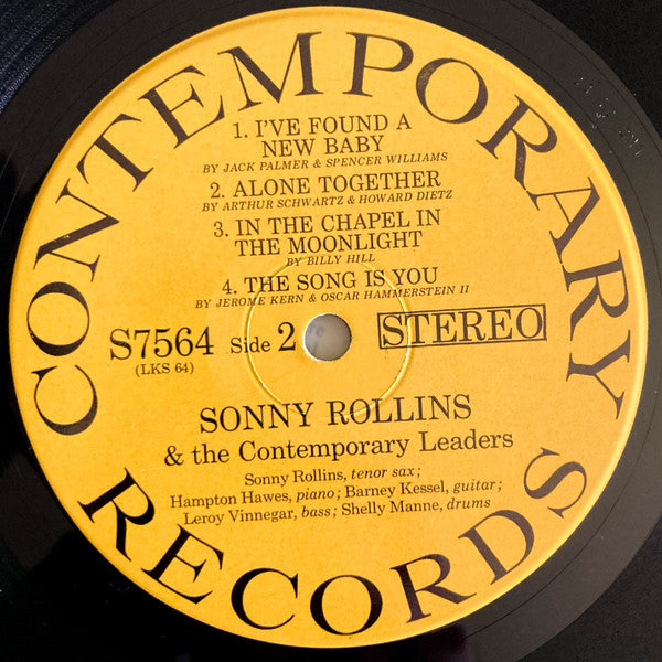 Sonny Rollins And The Contemporary Leaders