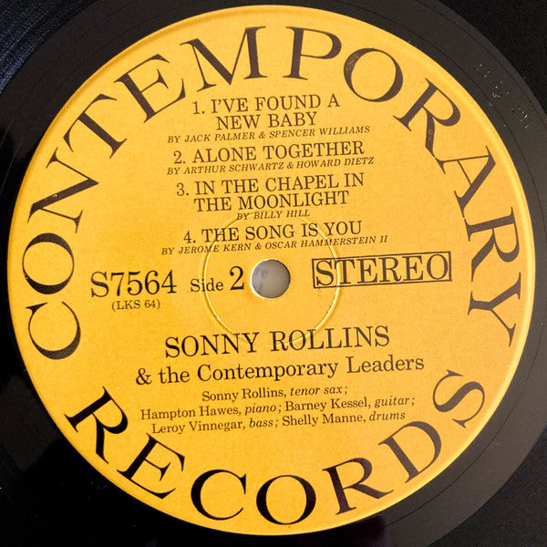 Sonny Rollins And The Contemporary Leaders