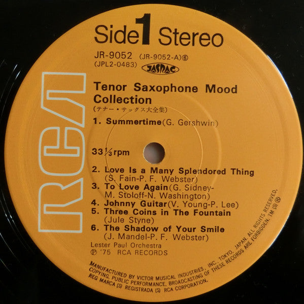 Tenor Saxophone Mood Collection