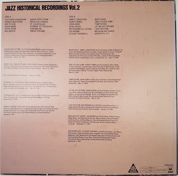 Jazz Historical Recordings Vol. 2