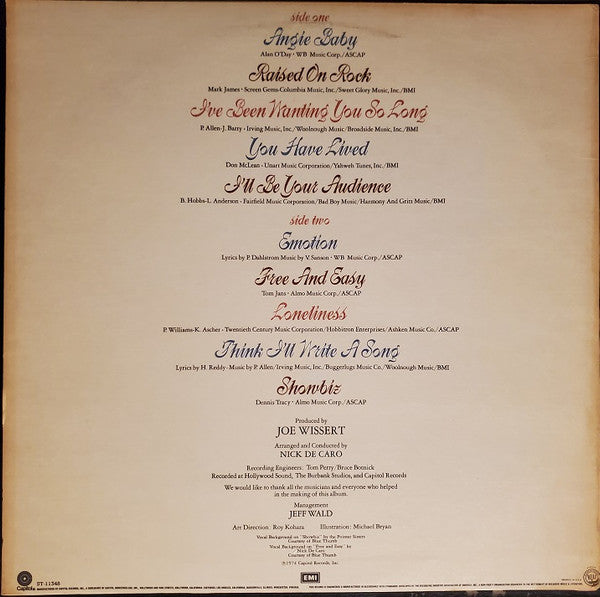 Release: Free And Easy-Vinyl-US-1974-ST-11348-11758011