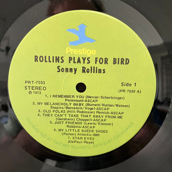Rollins Plays For Bird