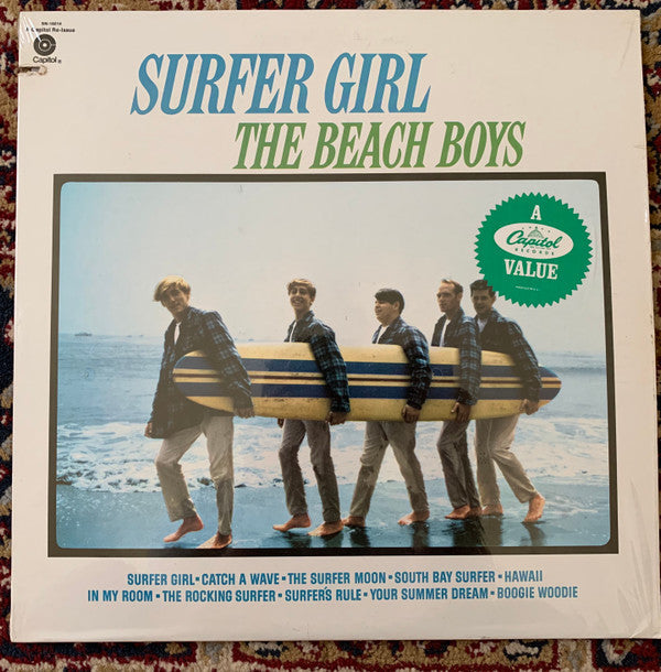 Release: Surfer Girl-Vinyl-US-1986-SN-16014-13026387