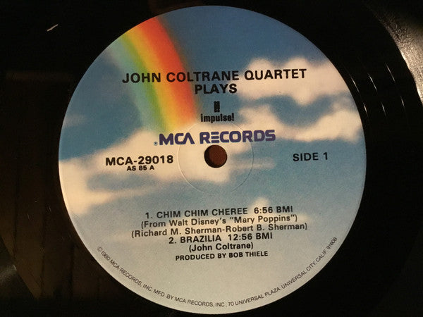 The John Coltrane Quartet Plays