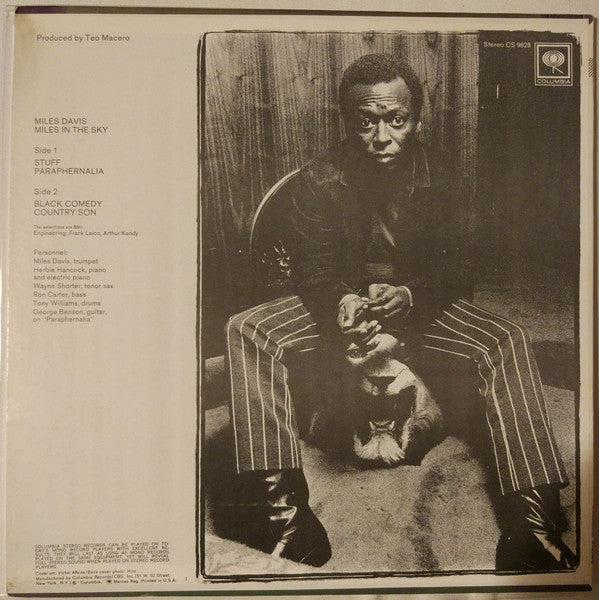 Release: Miles In The Sky-Vinyl-US-1977-PC 9628-66849