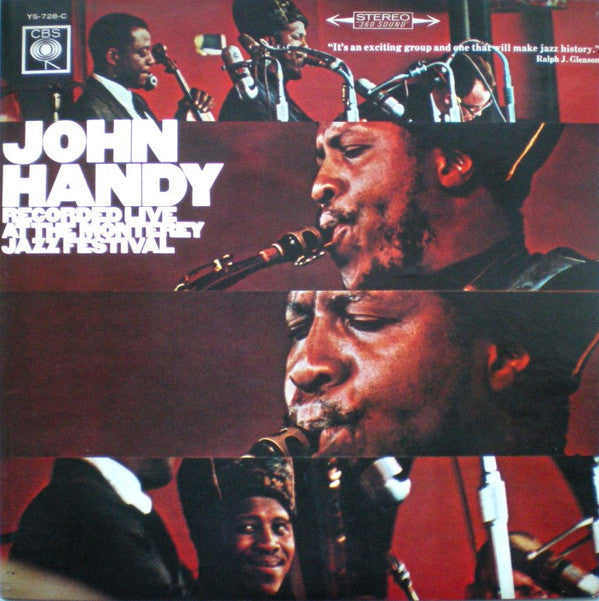 Master Release: Recorded Live At The Monterey Jazz Festival by John Handy