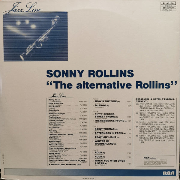 Release: The Alternative Rollins-Vinyl-France-1981-PL 43268-14465789
