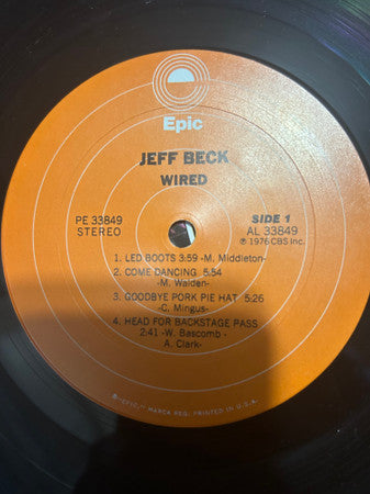 Release: Wired-Vinyl-US-1976-PE 33849-26642540