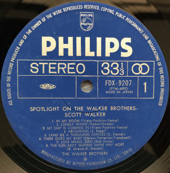 Spotlight On Walker Brothers = ウォーカー・ブラザーズ・スコット・ウォーカー/グレイテスト・ヒッツ32