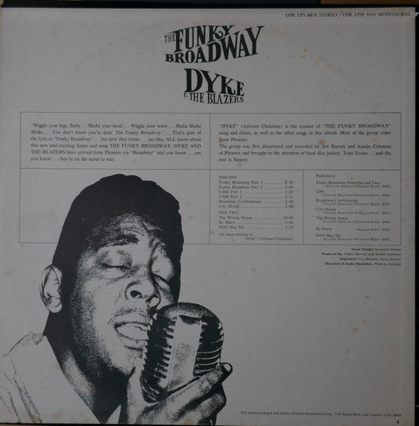 Release: The Funky Broadway-Vinyl-US-1967-OSR LPS 8876, LPS 8876, OSR-LPS 8876-15281734