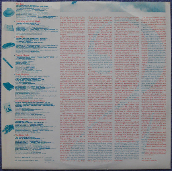 Lost In The Stars - The Music Of Kurt Weill