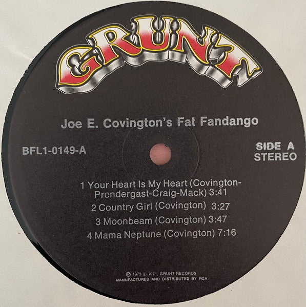 Joe E. Covington's Fat Fandango