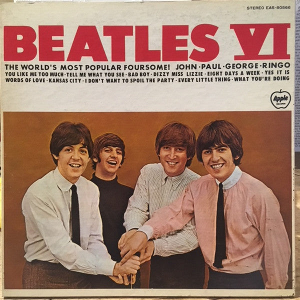 Release: Beatles VI-Vinyl-Japan-1976-EAS-80566-13289739