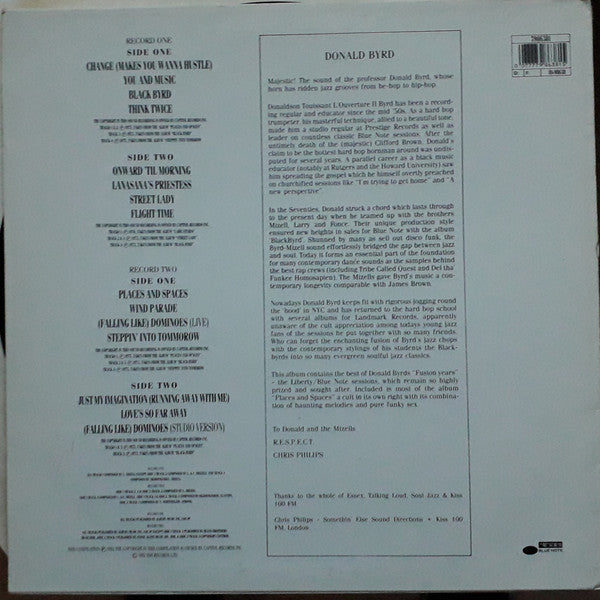 Release: The Best Of Donald Byrd-Vinyl-UK-1992-B1-98638-14399619