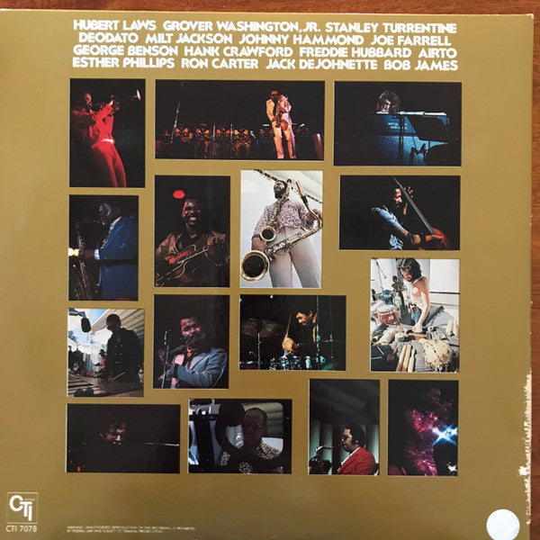 Release: CTI Summer Jazz At The Hollywood Bowl Live Three-Vinyl-US-1977-CTI 7078-14275244