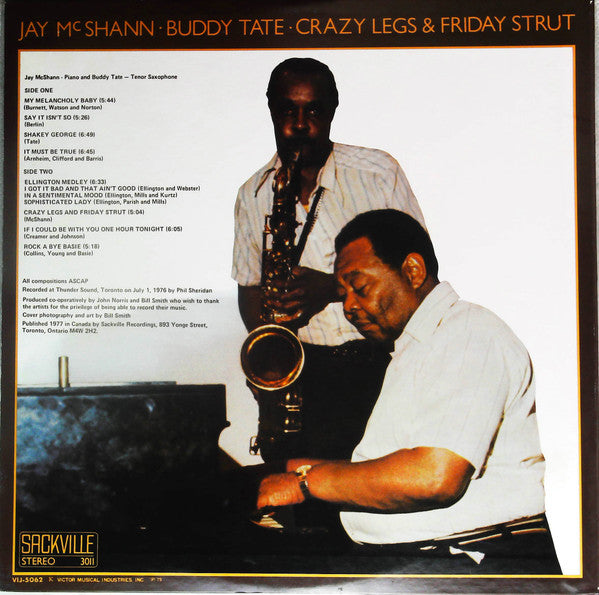 Release: Crazy Legs & Friday Strut-Vinyl-Japan-1979-VIJ-5062-19761637