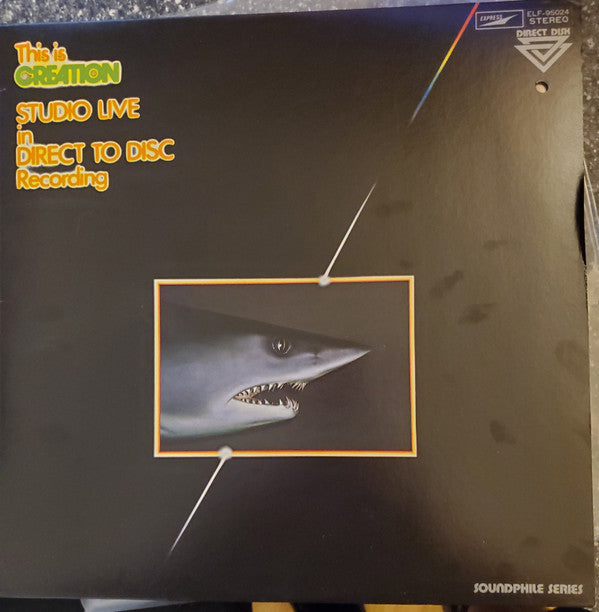 This Is Creation Studio Live in Direct to Disc Recording