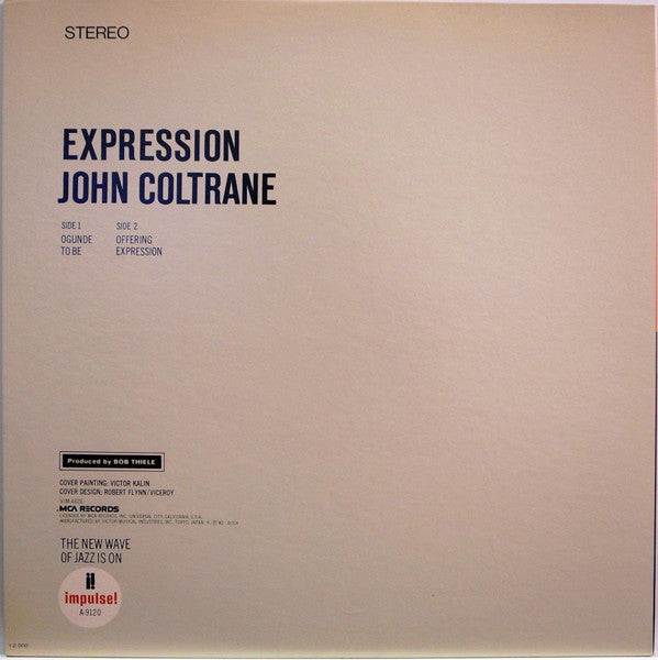 Release: Expression-Vinyl-Japan-1980-VIM-4626, A-9120-10259086