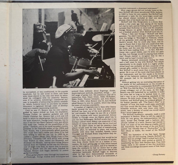 George Benson / Jack McDuff