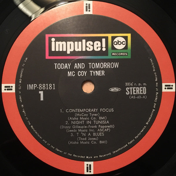 Today And Tomorrow