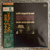 The Oscar Peterson Trio - With Respect To Nat (LP, Album, Promo) - Very Good Plus (VG+) / Very Good (VG)