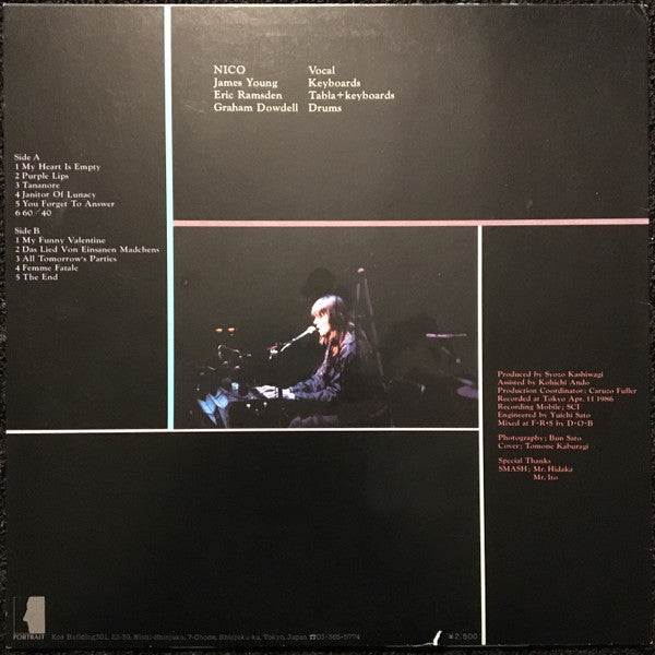 Master Release: Nico In Tokyo by Nico (3)