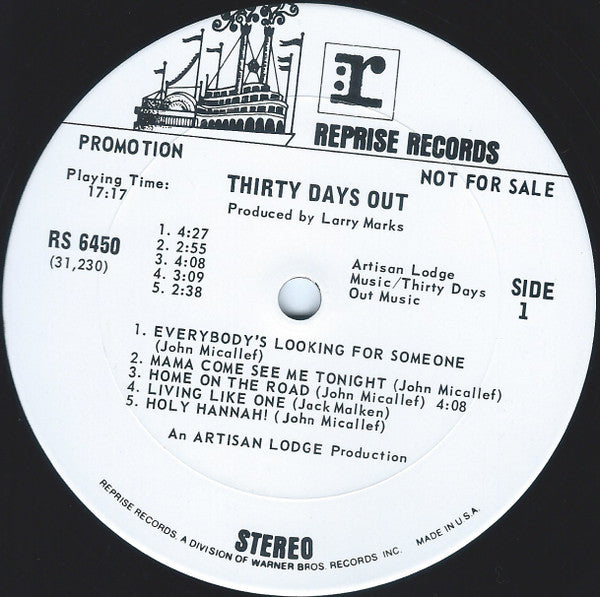 Thirty Days Out