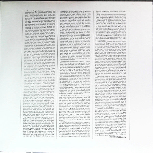 History Of Eric Clapton