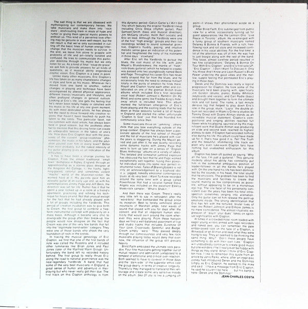 History Of Eric Clapton