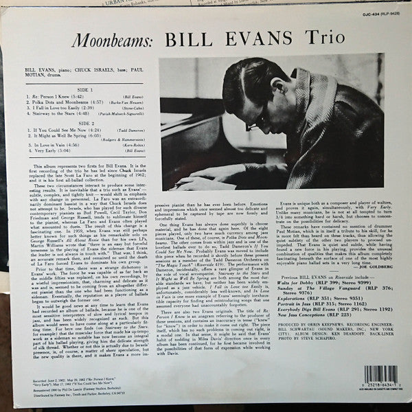 Release: Moon Beams-Vinyl-US-1990-OJC-434, RLP-9428-13926173