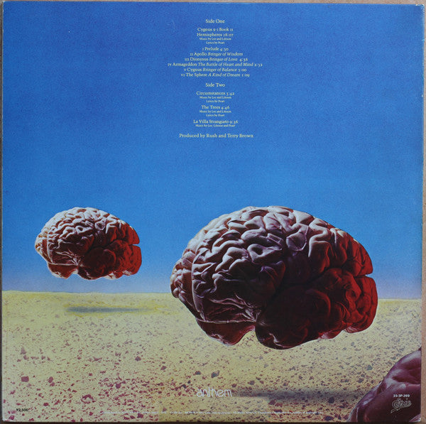 Release: Hemispheres-Vinyl-Japan-1981-25·3P-269, 25·3P-269-13092317