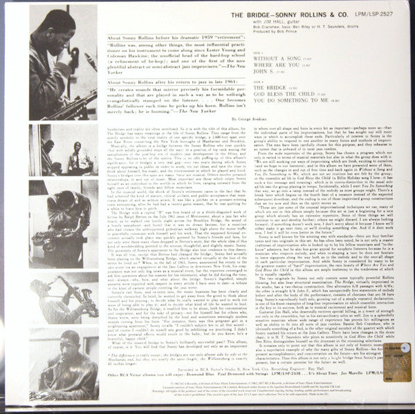 Release: The Bridge-Vinyl-UK & Europe-2017-LSP-2527-11064591