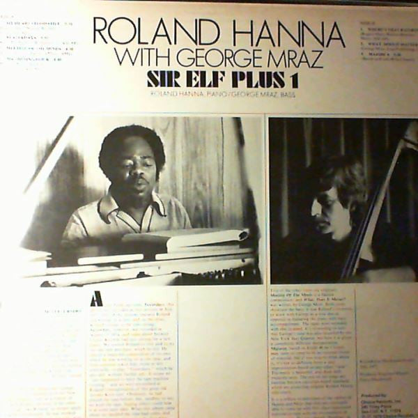 Master Release: Sir Elf Plus 1 by Roland Hanna