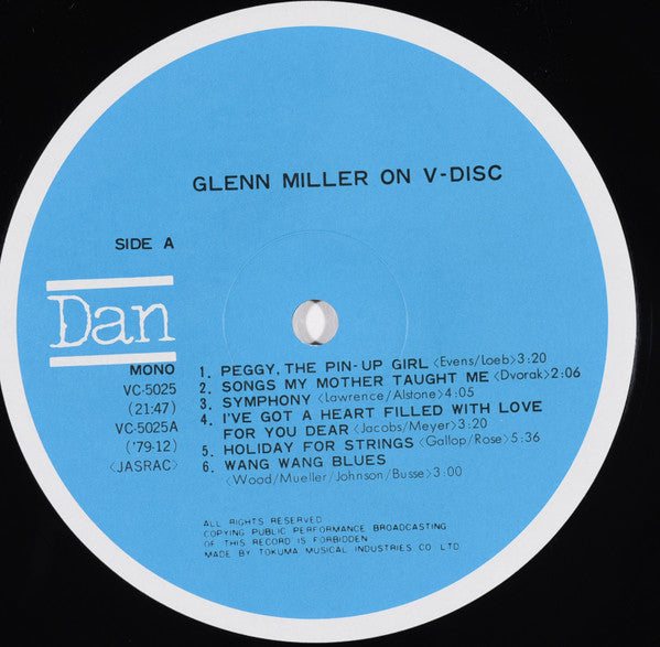 Glenn Miller On V-Disc